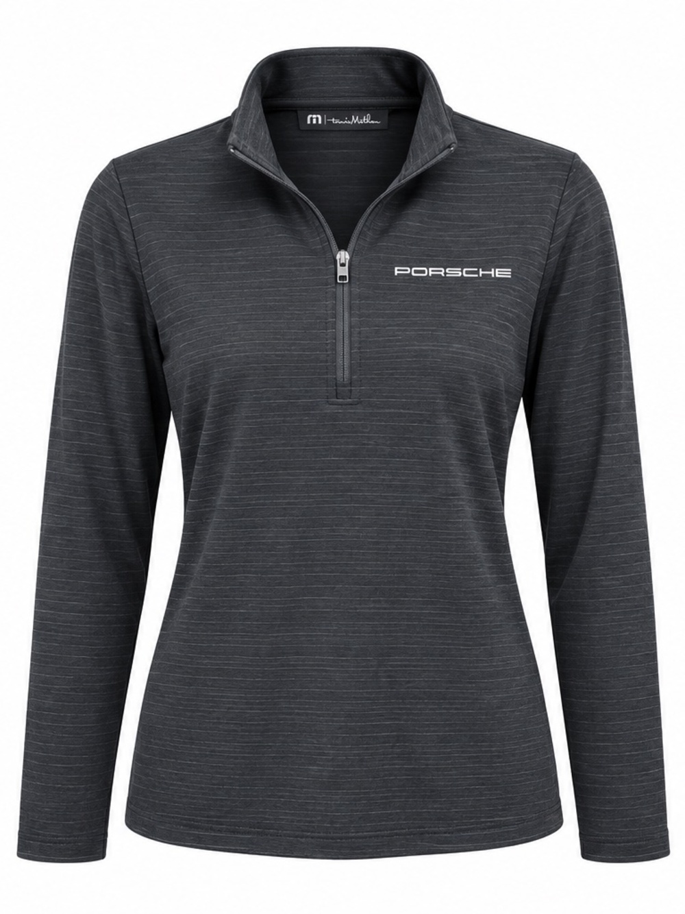 Porsche 75th Anniversary Black Quarter Zip - Size Small